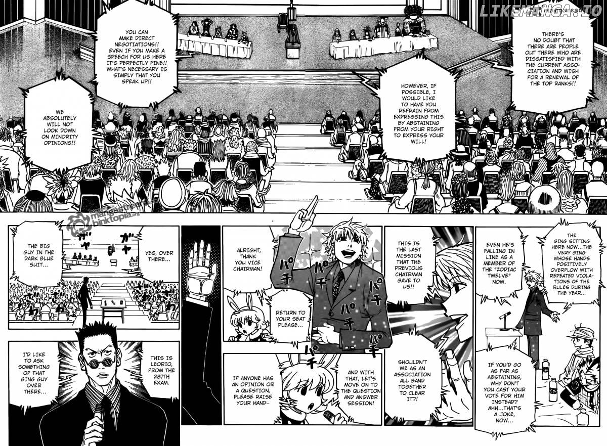Hunter x Hunter, Chapter 325 image 12